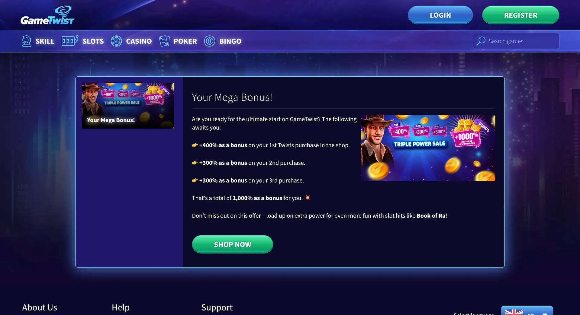GameTwist Promotions